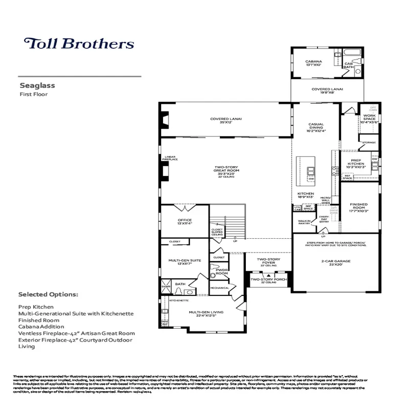 Meravita at Boca Raton floor plan 2