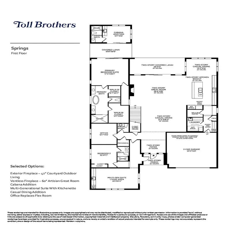 Meravita at Boca Raton floor plan 3