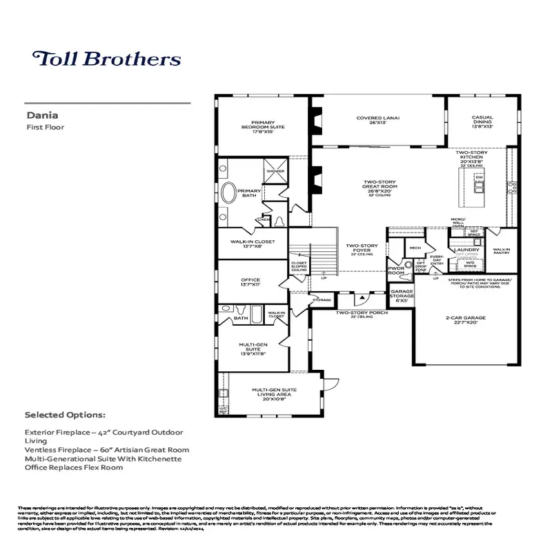 Meravita at Boca Raton floor plan 12