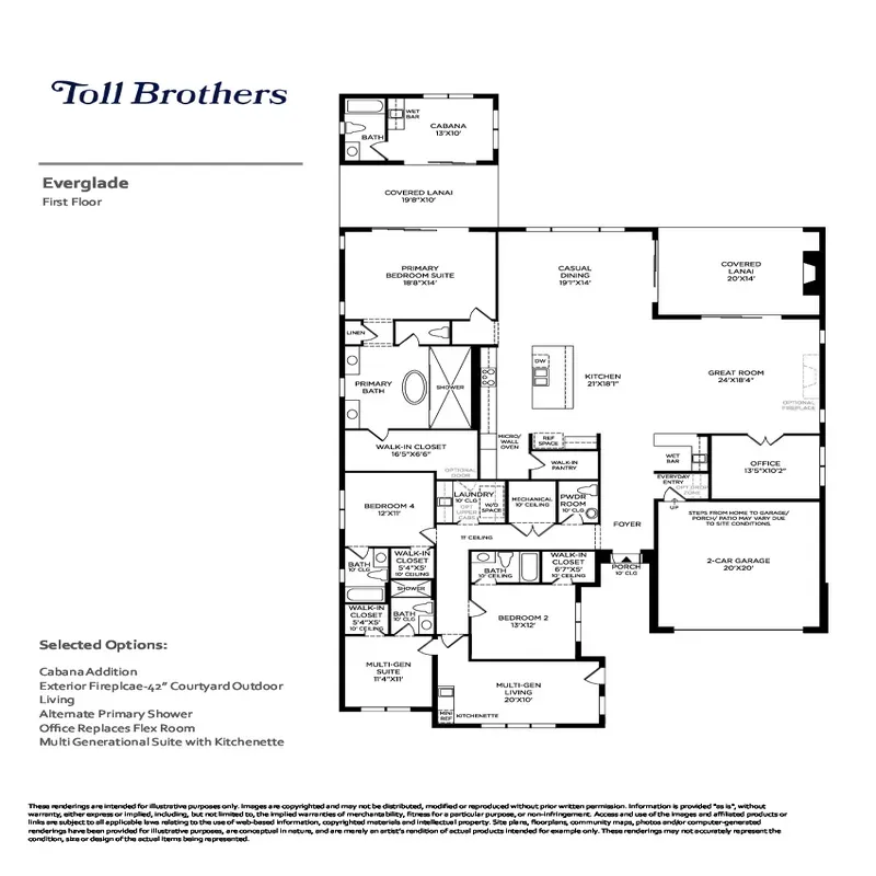 Meravita at Boca Raton floor plan 13