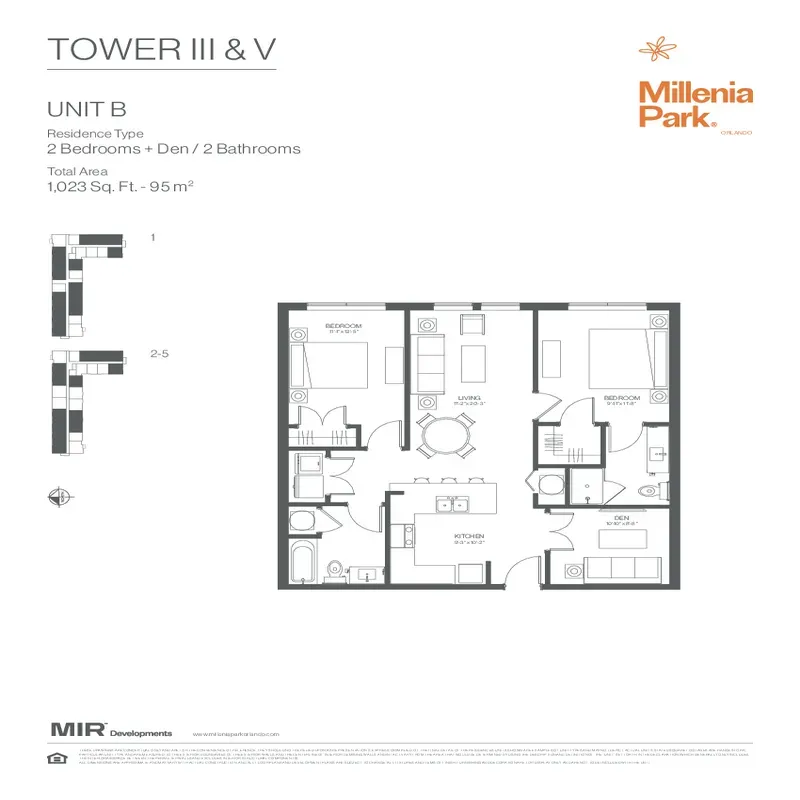 Millenia Park Orlando floor plan 4