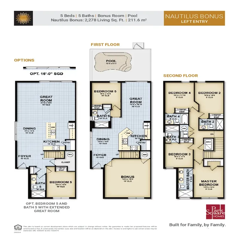 Paradiso Grande Resort floor plan 11