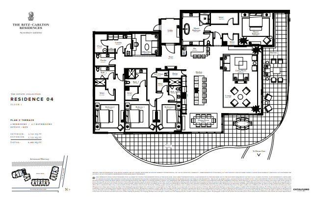 The Ritz-Carlton Residences, Palm Beach Gardens floor plan 2