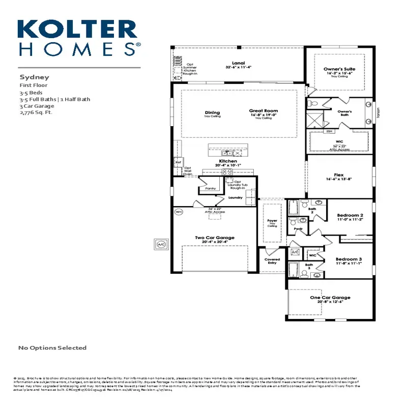 L’Ambiance at Avenir floor plan 6