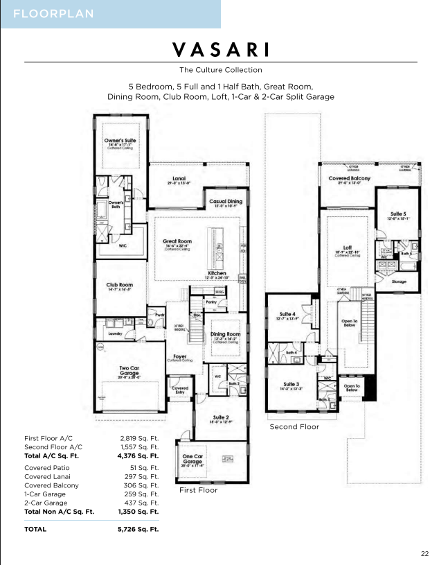 Artistry Palm Beach floor plan 2