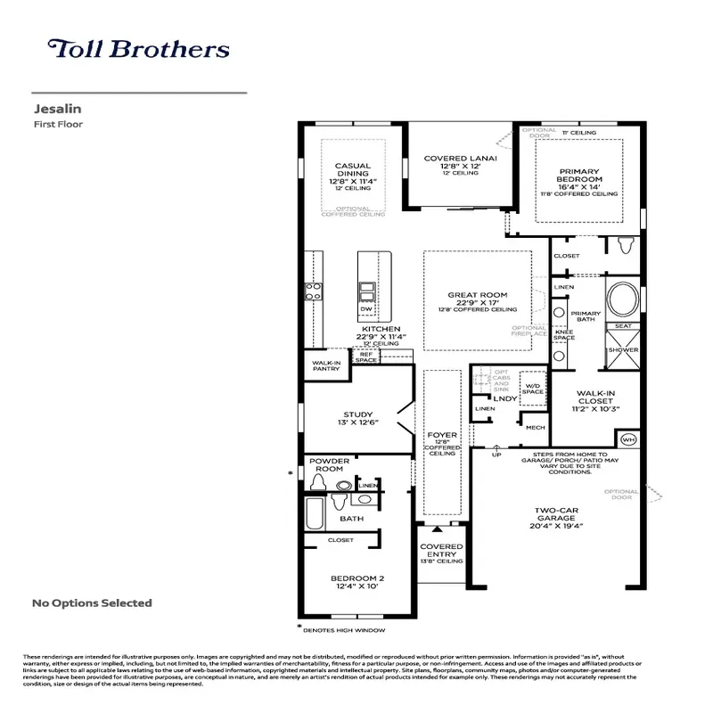 Regency at Avenir floor plan 8