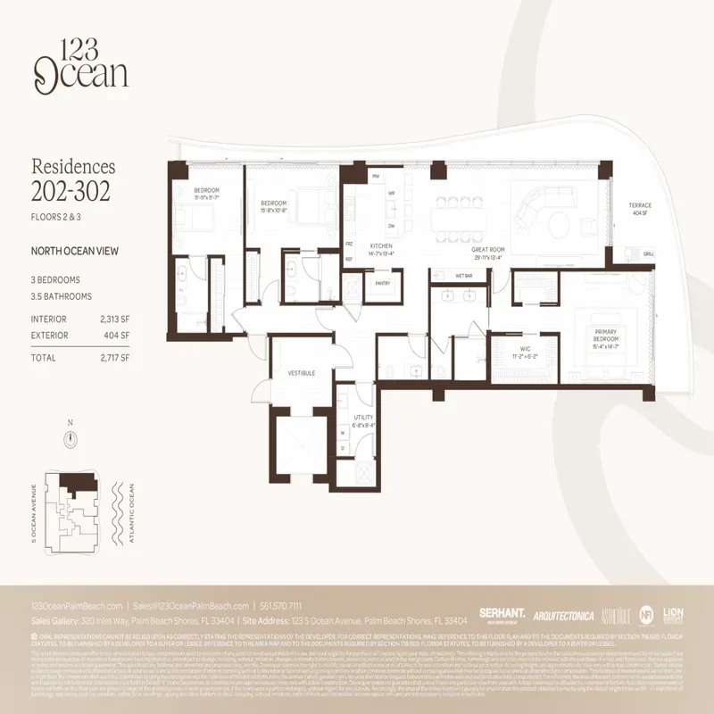 123 Ocean Palm Beach floor plan 7
