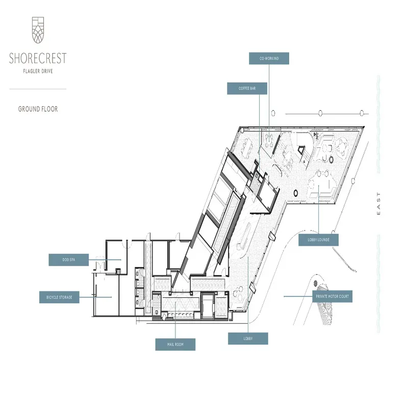 Shorecrest Flagler Drive floor plan 1