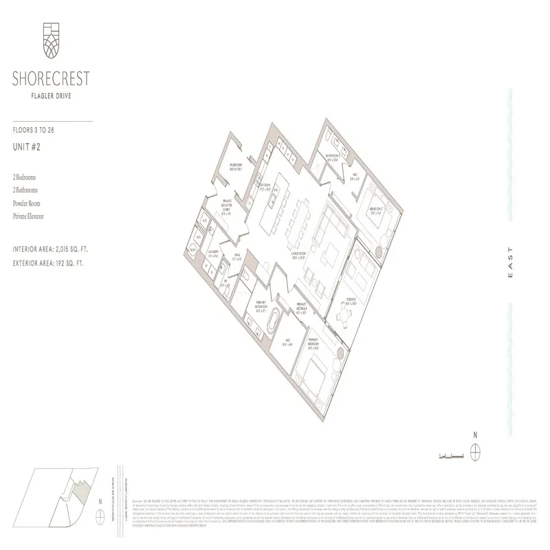 Shorecrest Flagler Drive floor plan 4