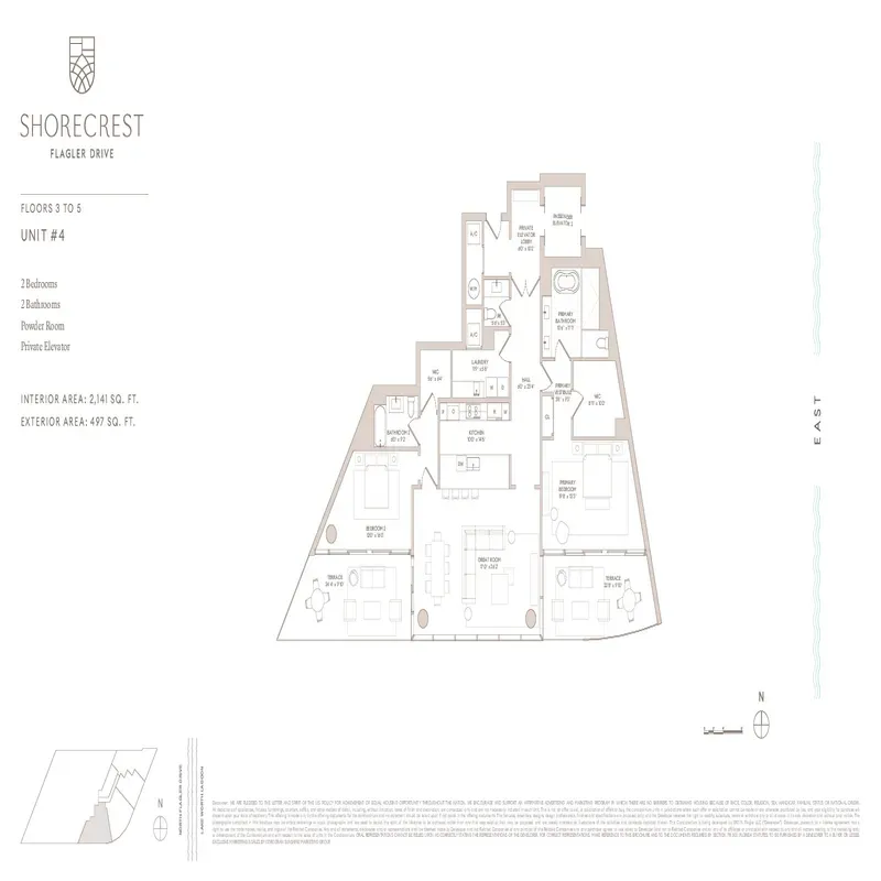 Shorecrest Flagler Drive floor plan 5