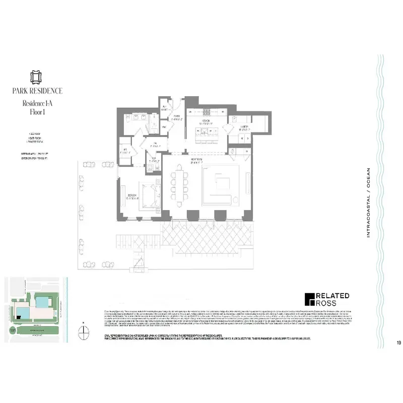 South Flagler House floor plan 1