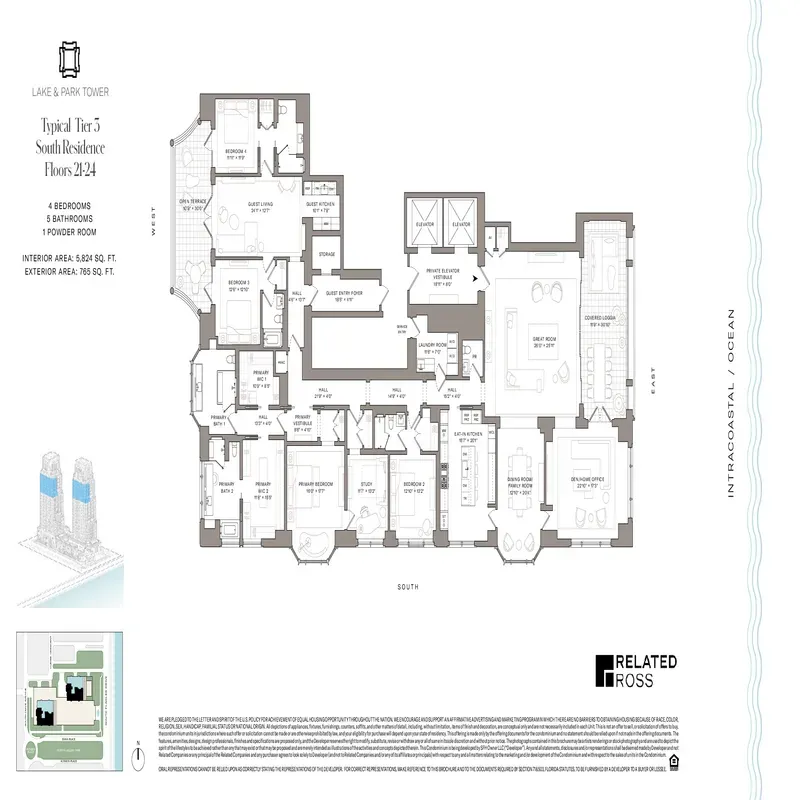 South Flagler House floor plan 11