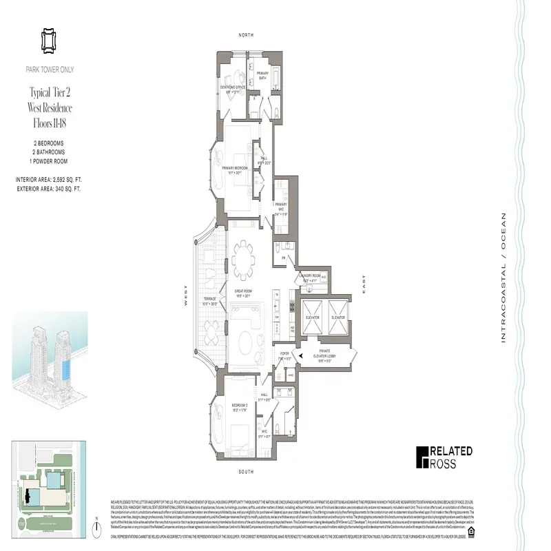 South Flagler House floor plan 16
