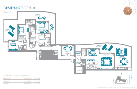 Alba Palm Beach floor plan 9