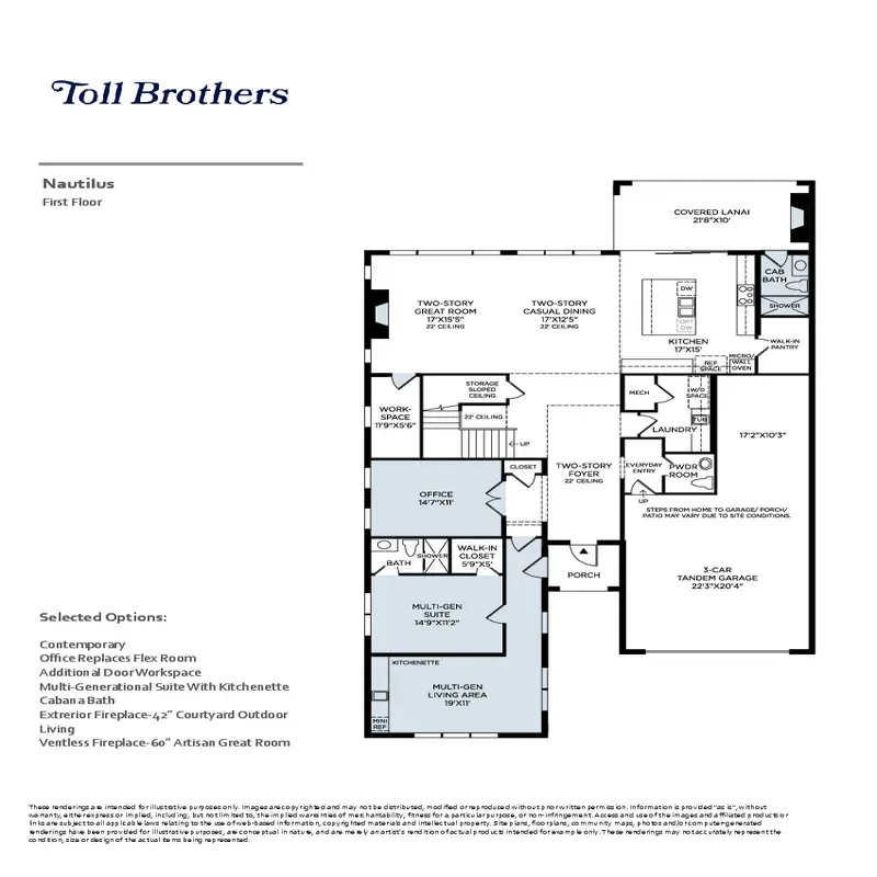 Layton Pointe floor plan 1