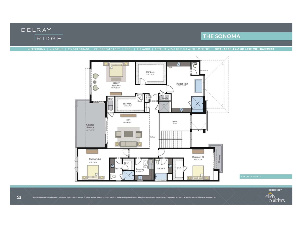 Delray Ridge floor plan 4