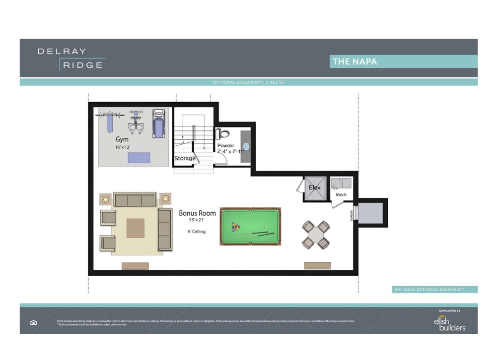 Delray Ridge floor plan 5