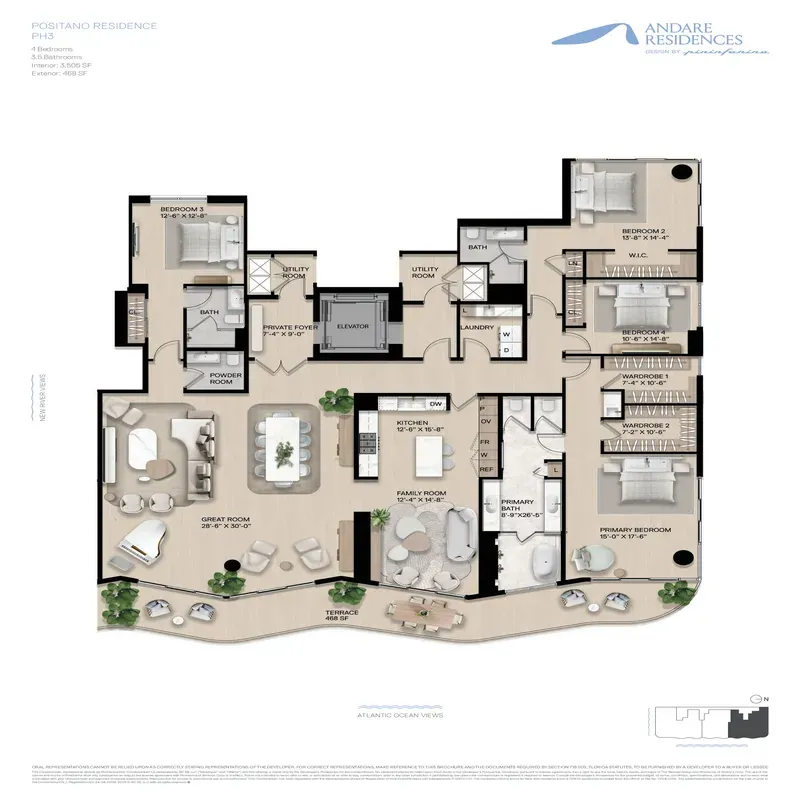 Andare Residences by Pininfarina floor plan 2