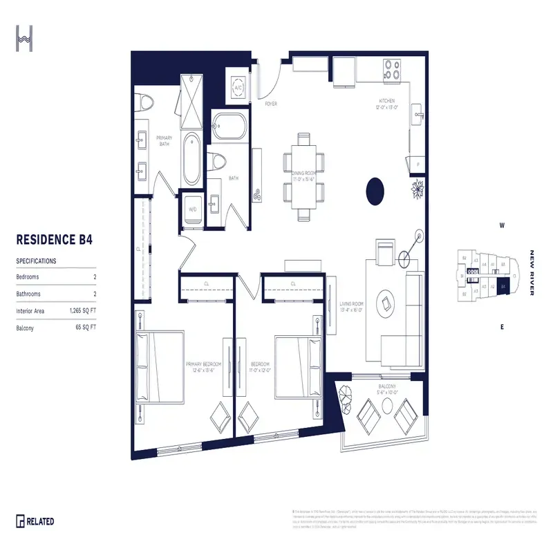 Harbour at New River floor plan 4
