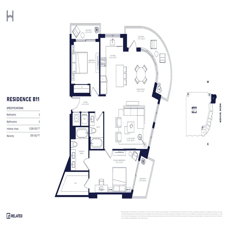 Harbour at New River floor plan 5