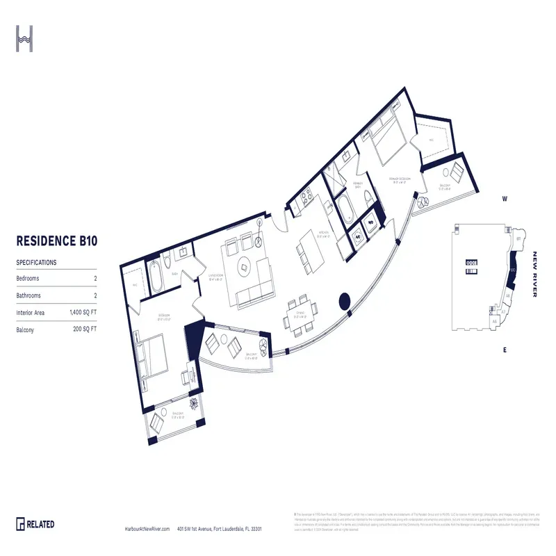 Harbour at New River floor plan 9
