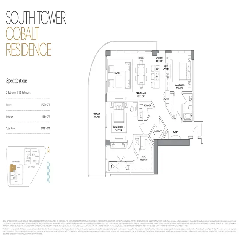 Selene Oceanfront Residences floor plan 2