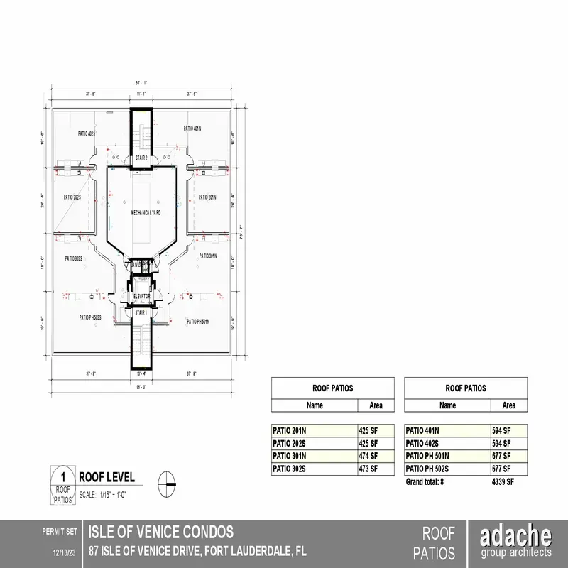 Serene Las Olas floor plan 4