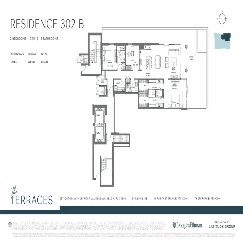 The Terraces floor plan 6