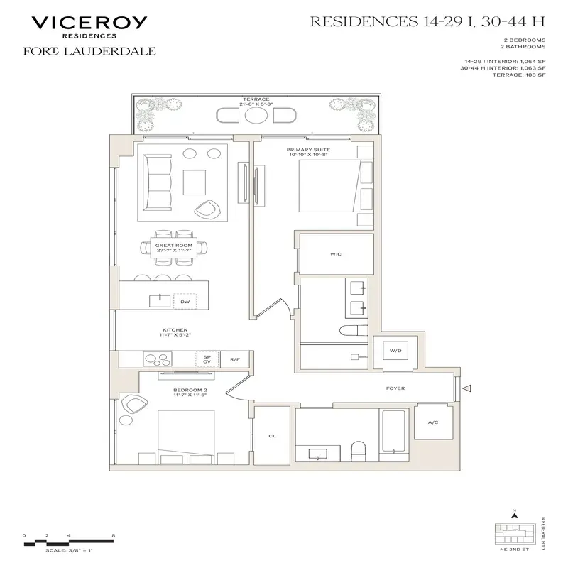 Viceroy Residences Fort Lauderdale floor plan 6