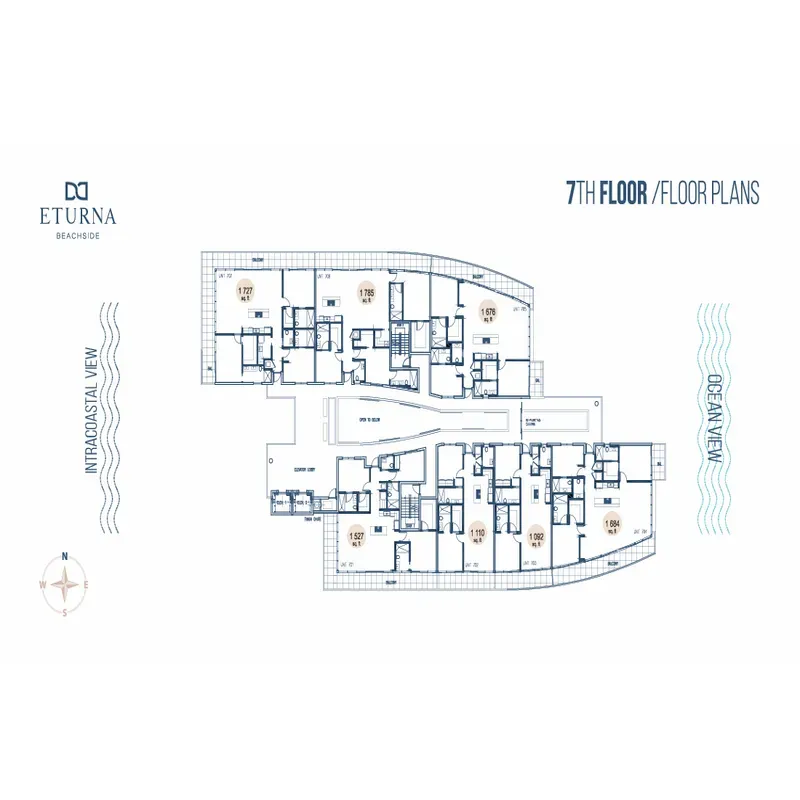 Eturna Beachside floor plan 1