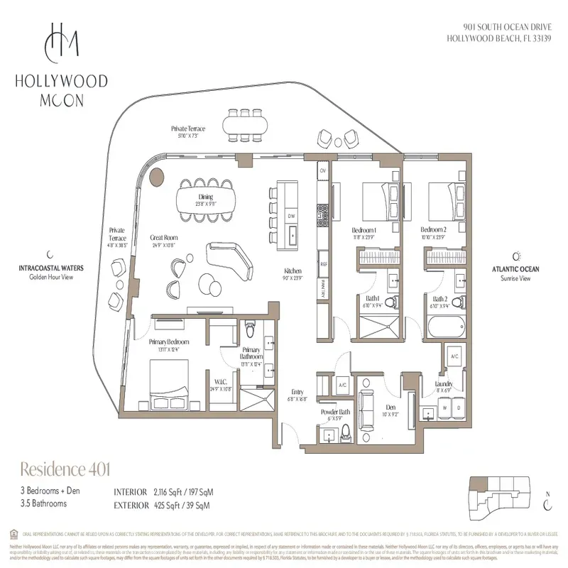 Hollywood Moon Residences floor plan 4