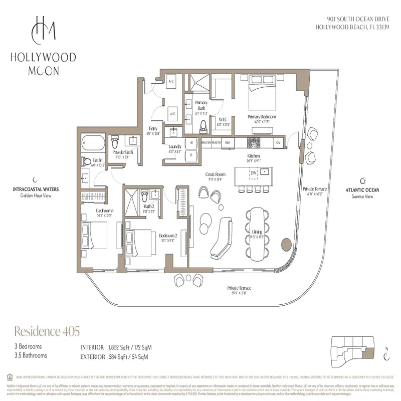 Hollywood Moon Residences floor plan 6