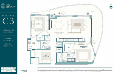 One Hollywood Residences floor plan 3