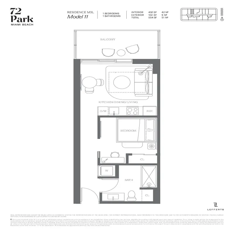 72 Park Miami Beach floor plan 2