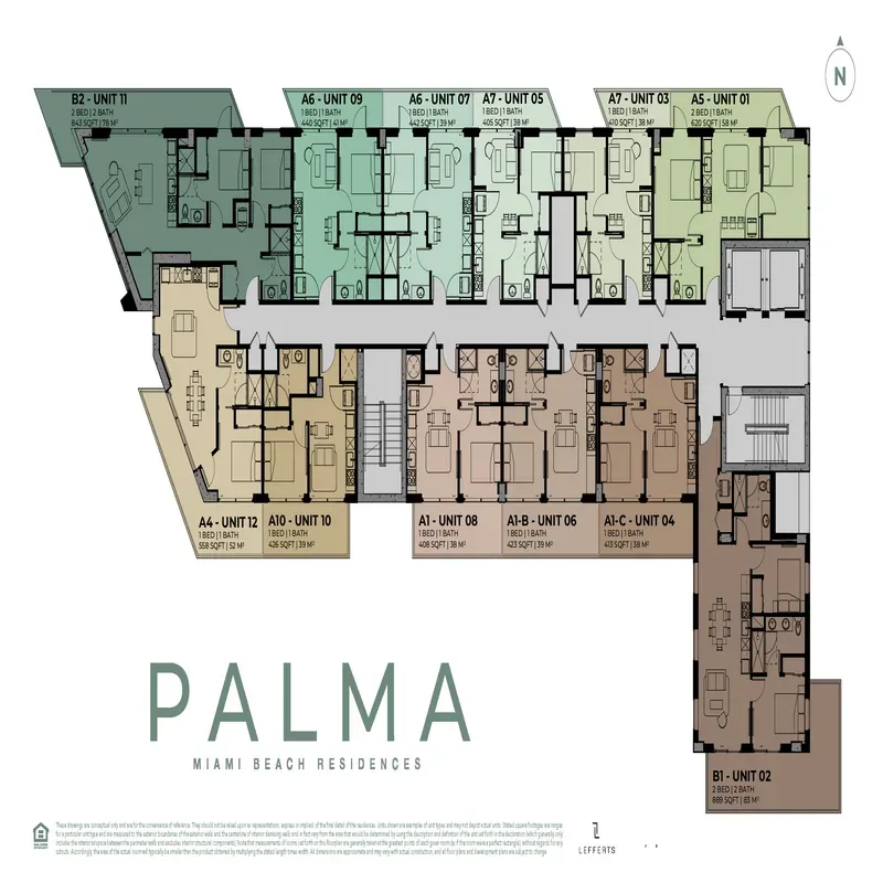 PALMA Miami Beach Residences floor plan 9