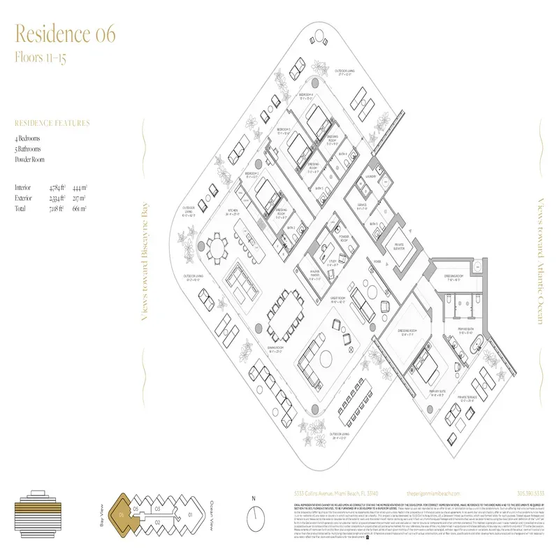 The Perigon floor plan 1