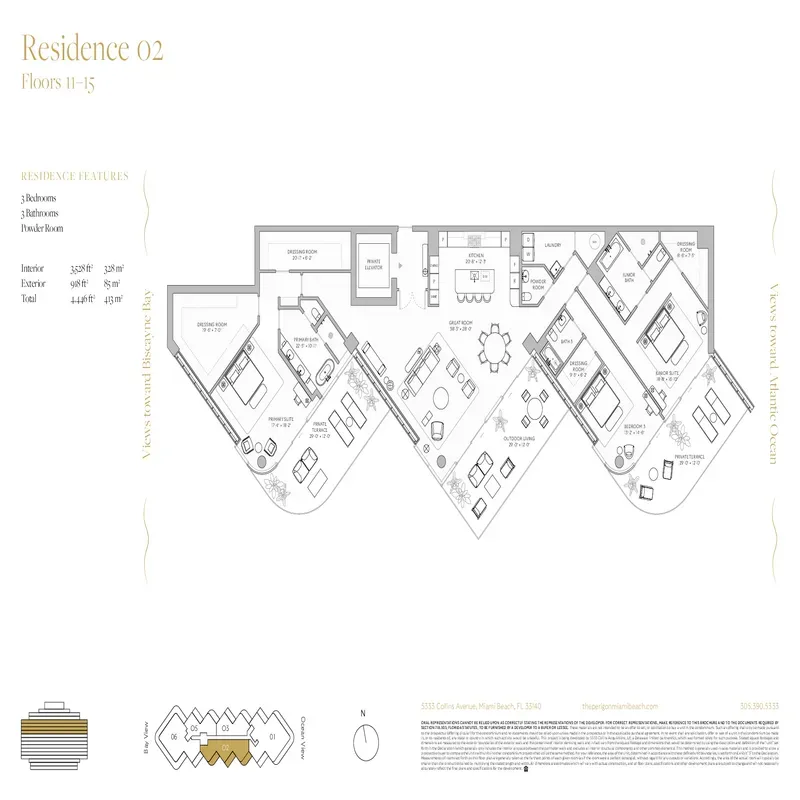 The Perigon floor plan 4