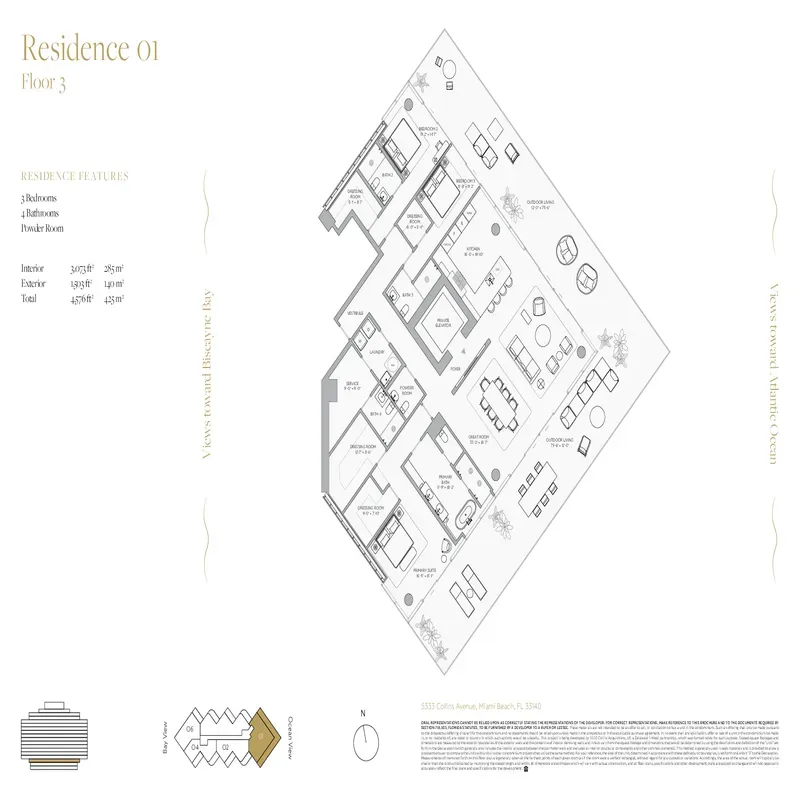 The Perigon floor plan 5