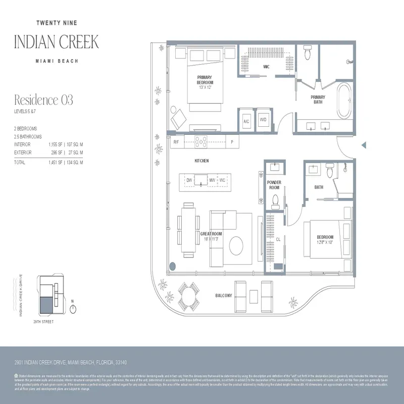 Twenty Nine Indian Creek floor plan 4
