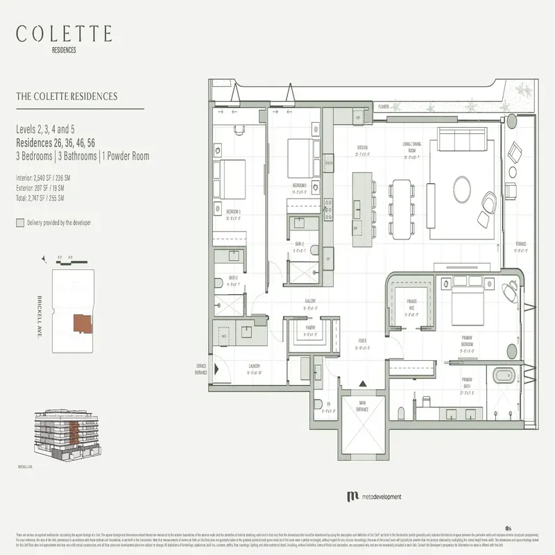 Colette Residences floor plan 6