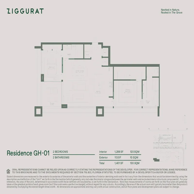 ZIGGURAT Coconut Grove floor plan 6