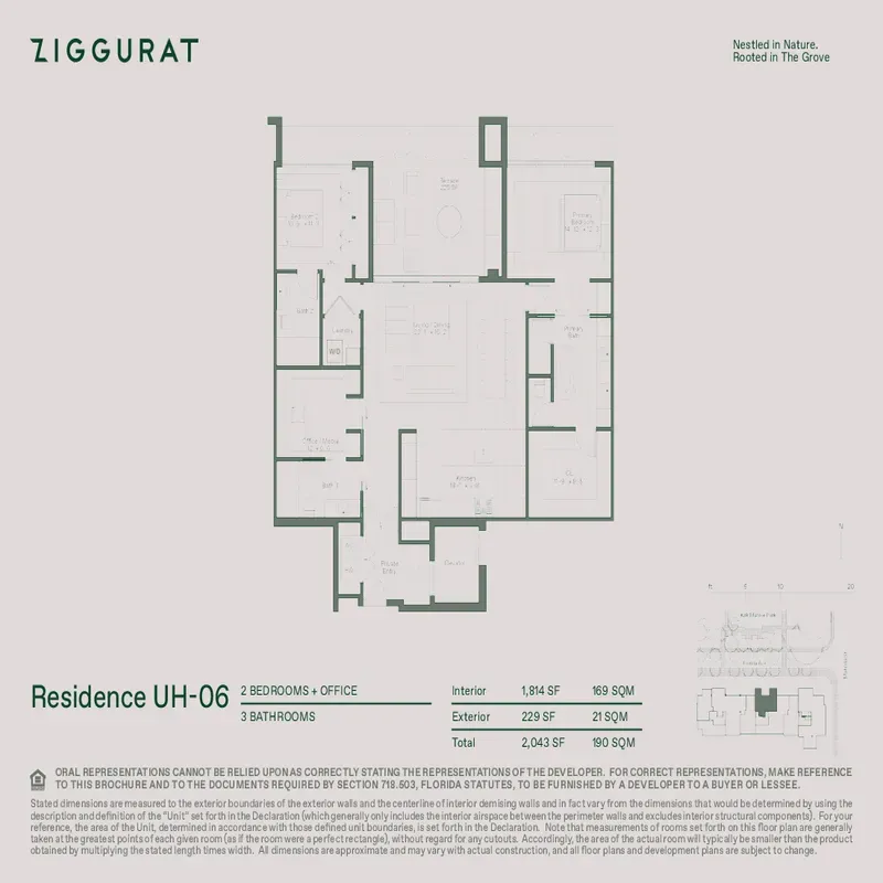 ZIGGURAT Coconut Grove floor plan 13