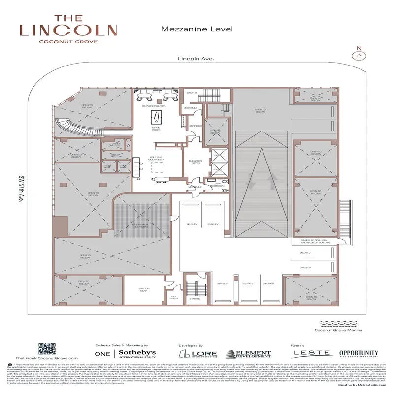 The Lincoln Coconut Grove floor plan 5