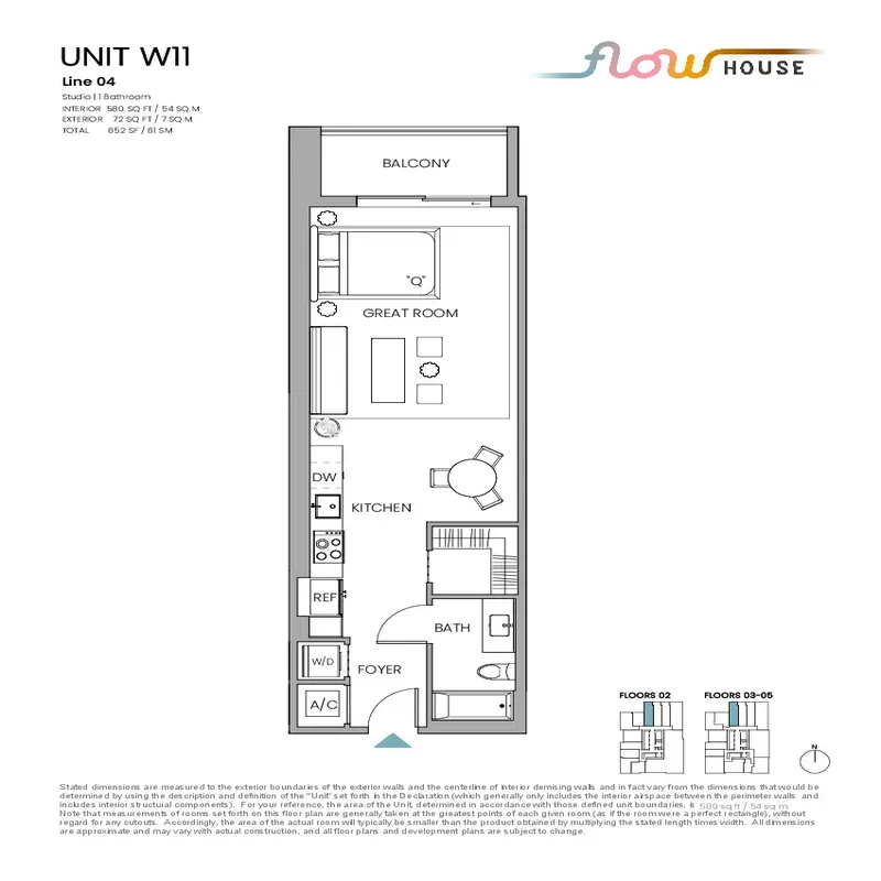 Flow House Miami Worldcenter floor plan 3