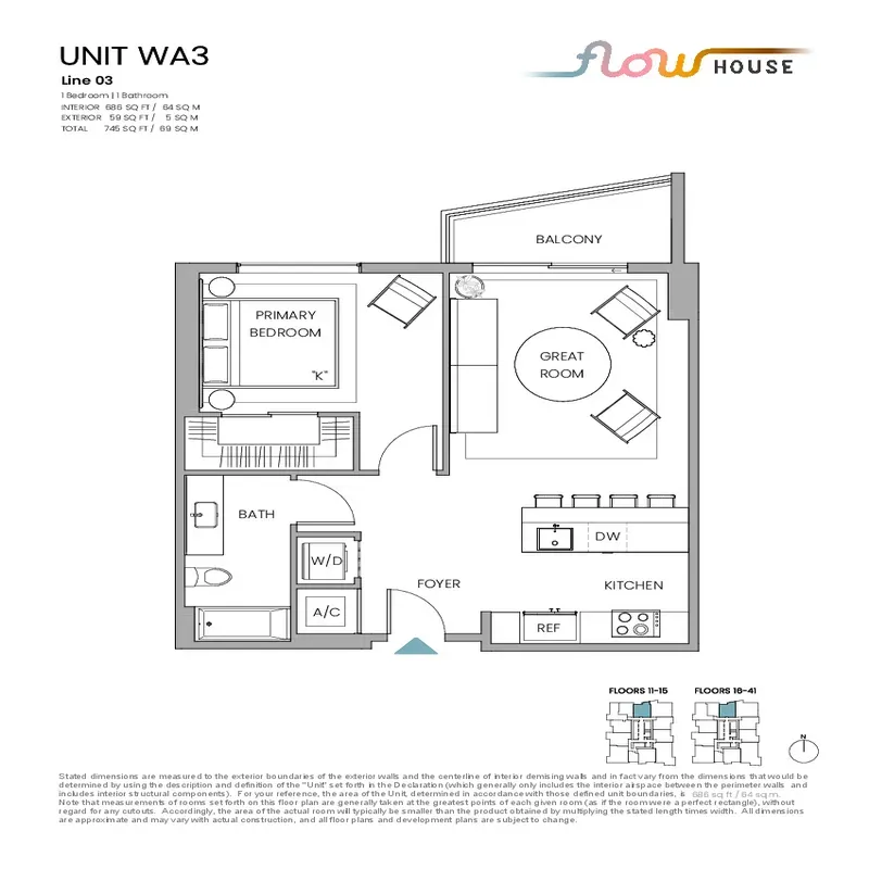 Flow House Miami Worldcenter floor plan 9