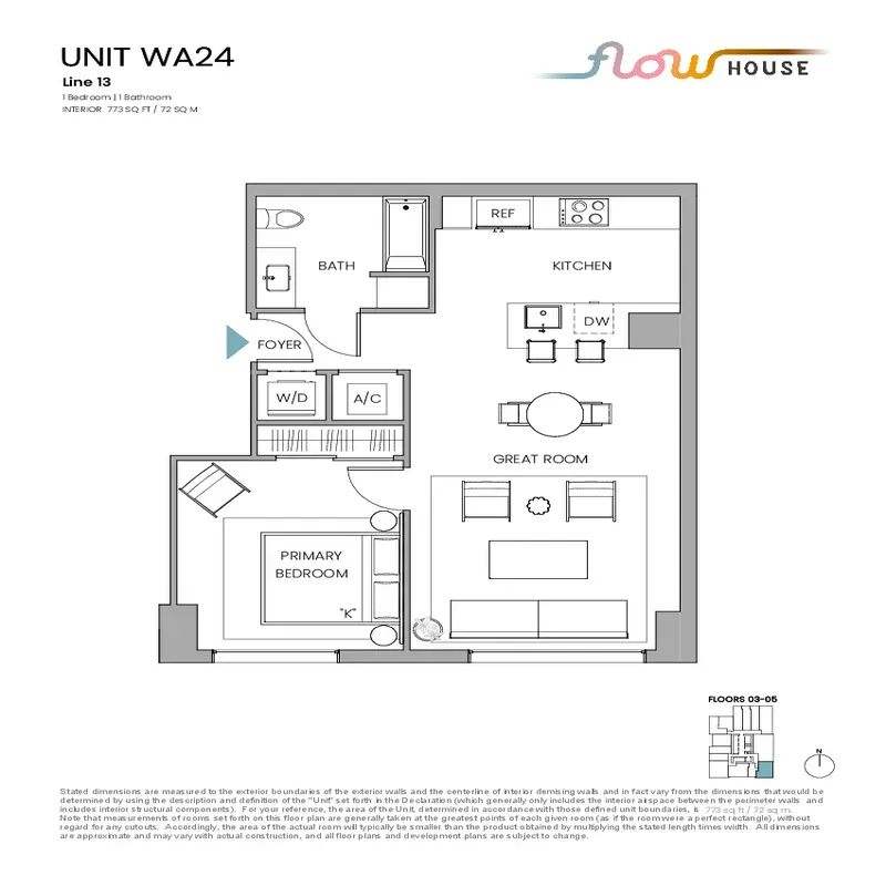 Flow House Miami Worldcenter floor plan 12