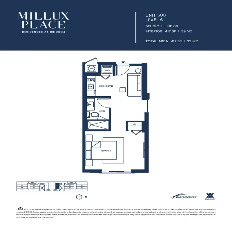 Millux Place floor plan 3