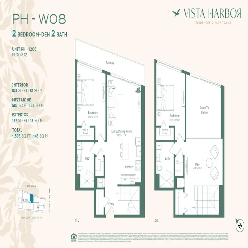 Vista Harbor Residences floor plan 2