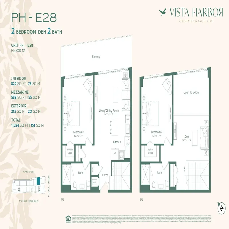 Vista Harbor Residences floor plan 4