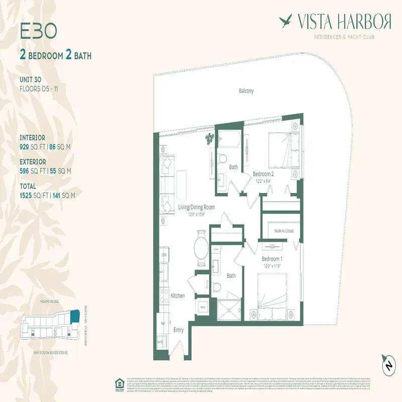 Vista Harbor Residences floor plan 7